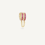 Mini créoles MAELIA - Rose - EMMA♡LEE Jewelry