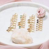 Mini créoles CAPUCINE - Blanc - EMMA♡LEE Jewelry