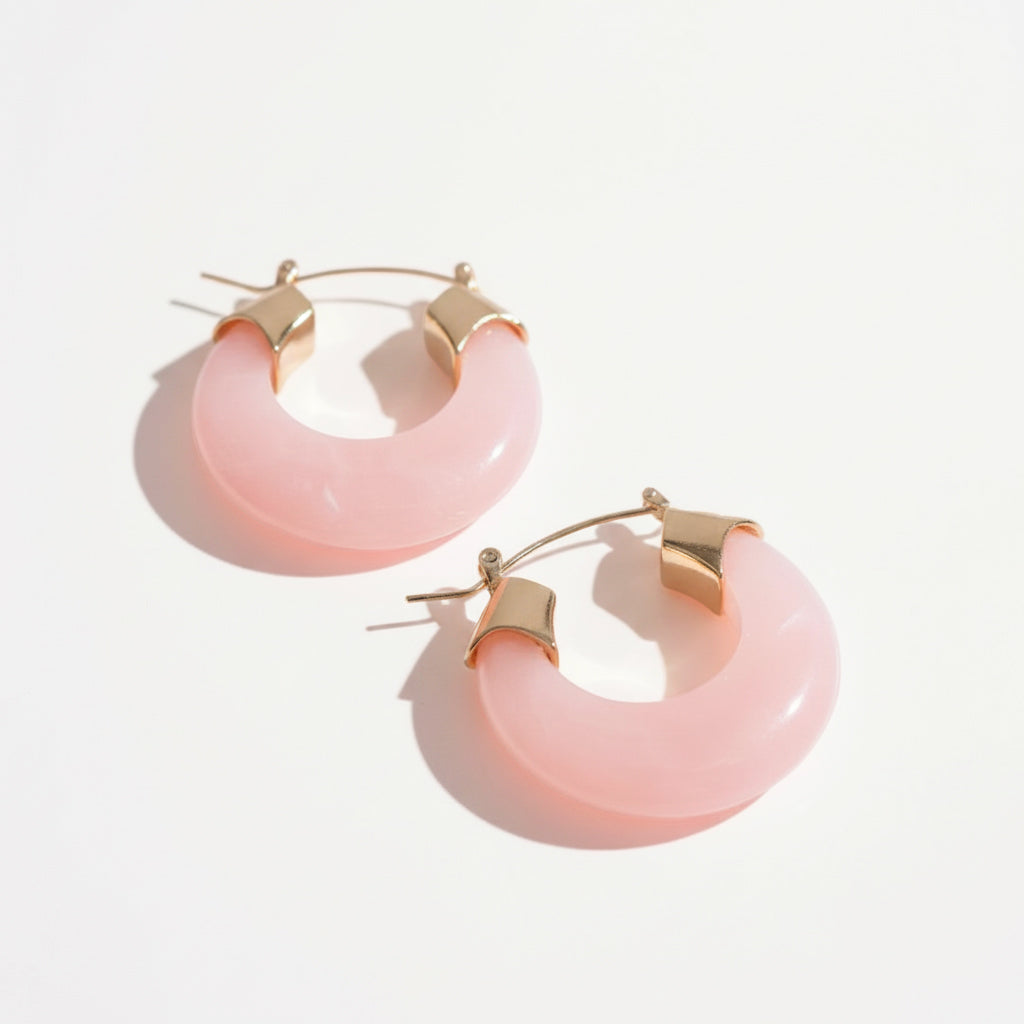 Boucles d'oreilles créoles ALMA