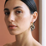 Boucles d'oreilles ANAÏS - Jaspe Dalmatien