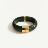 Bracelet acétate LISON - VERT OLIVE