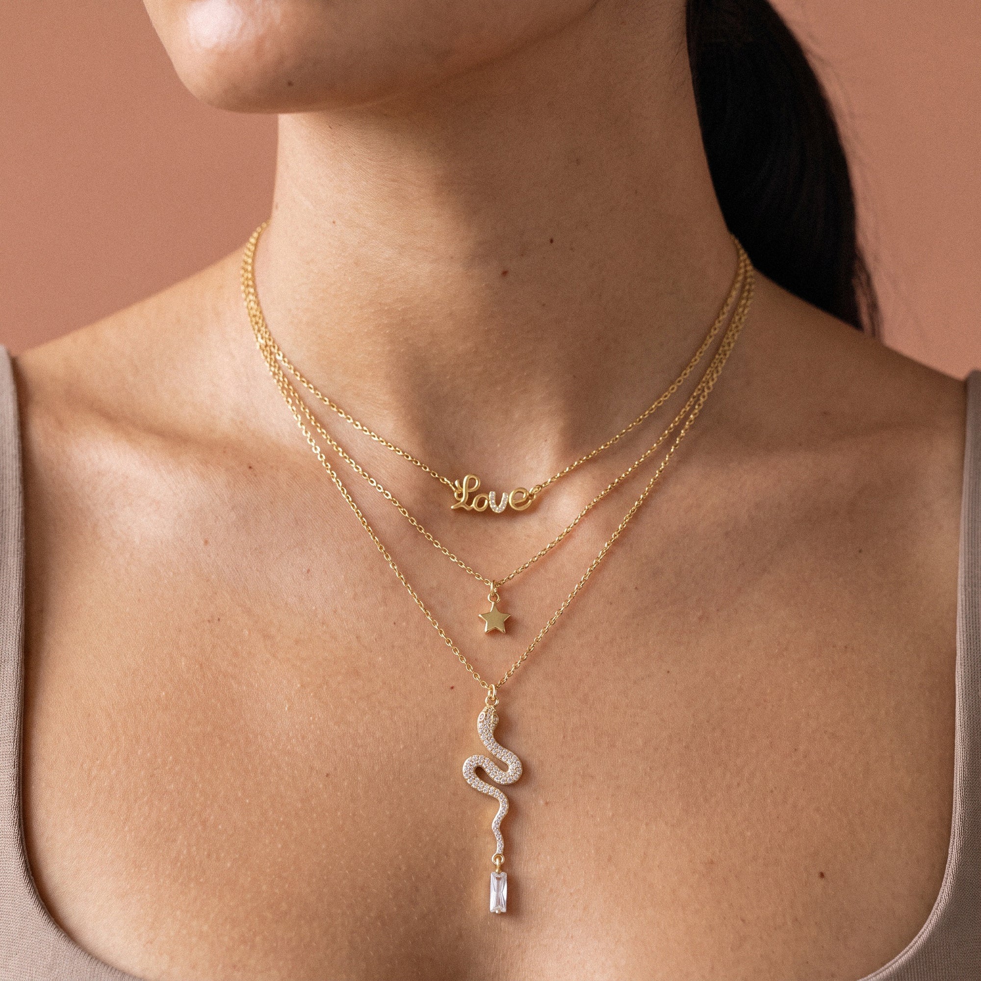 Collier sautoir EVA