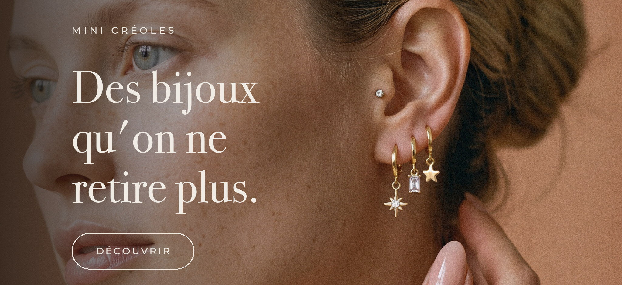 Mini créoles plaqué or Emmalee Jewelry
