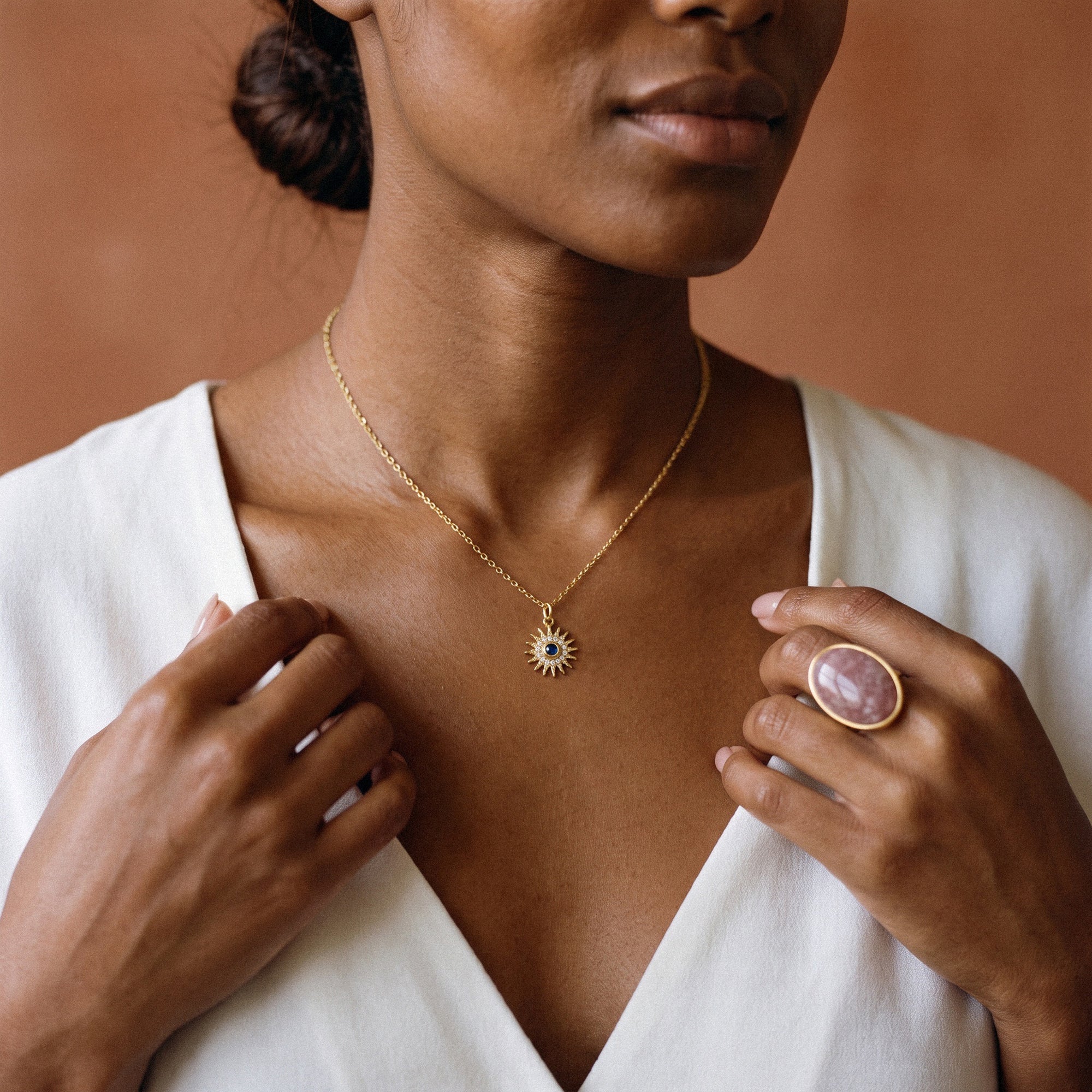 Bague HOPE - Quartz fraise