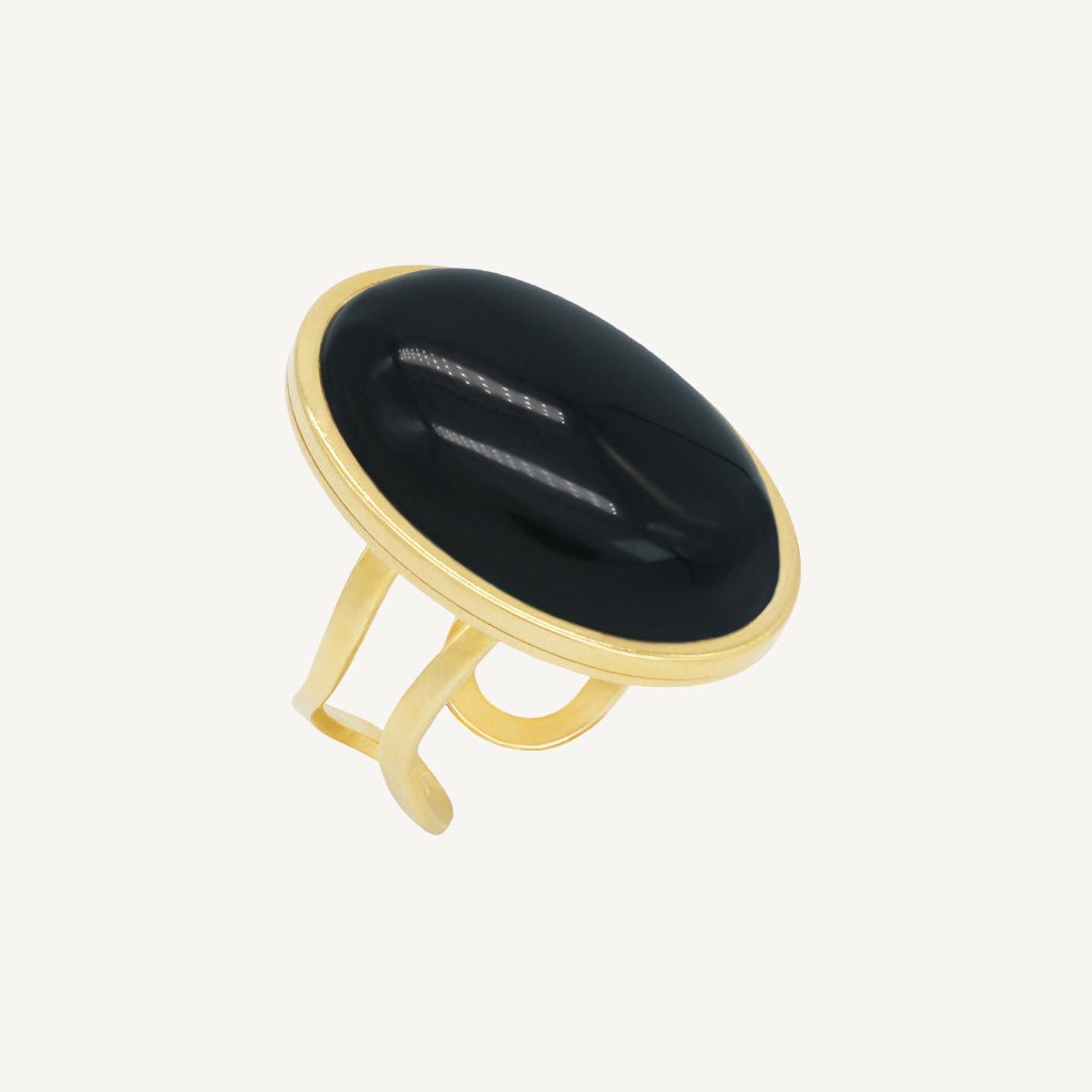 Bague HOPE - Onyx - EMMA♡LEE Jewelry