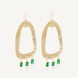 Boucles d'oreilles BOHO GREEN - EMMA♡LEE Jewelry