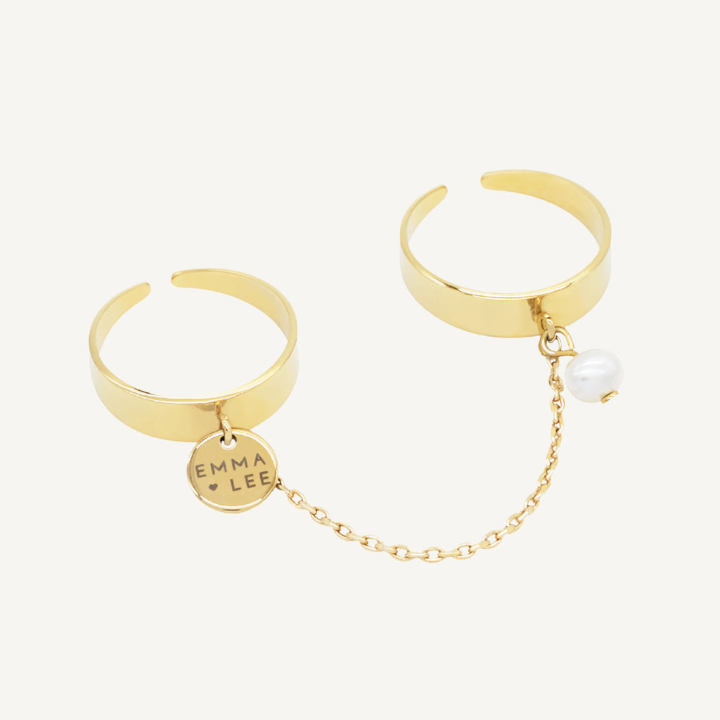Bague double MYKONOS