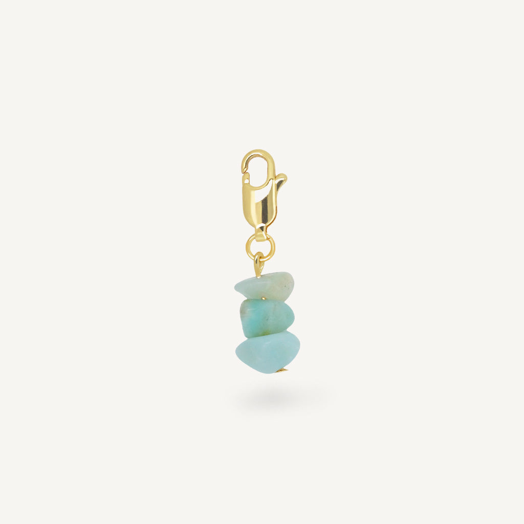 Charm MILA - Amazonite (small) - EMMA♡LEE Jewelry