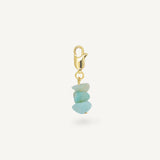 Charm MILA - Amazonite (small) - EMMA♡LEE Jewelry