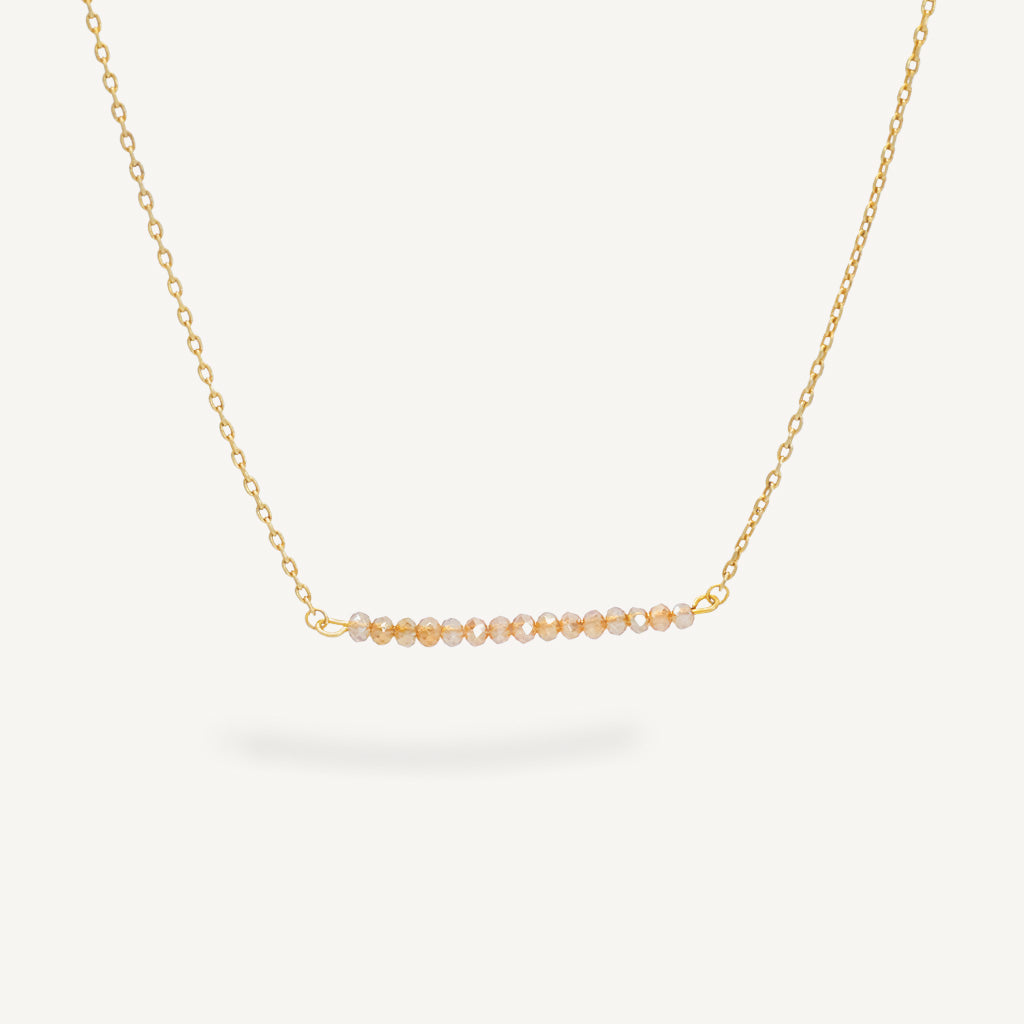 Collier LILY - Pêche - EMMA♡LEE Jewelry