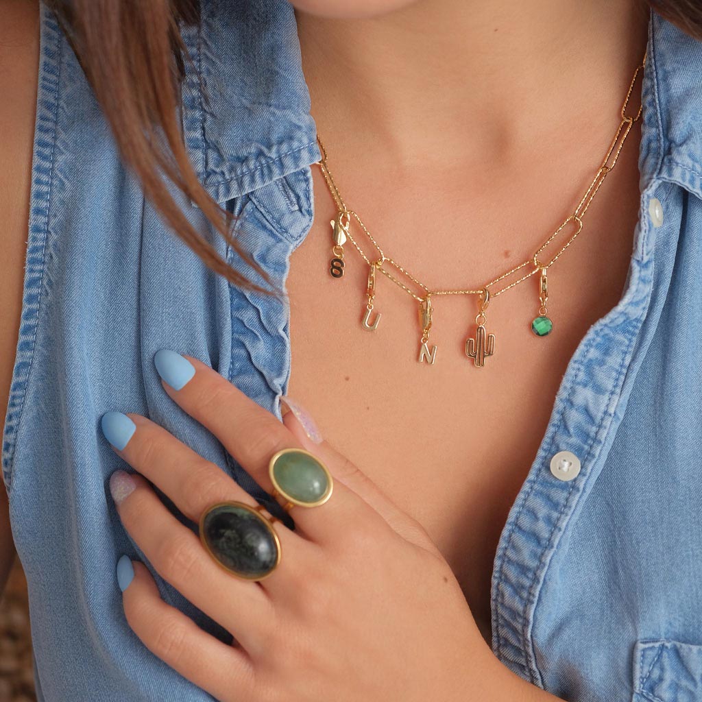 Charm AURORE - Vert - EMMA♡LEE Jewelry