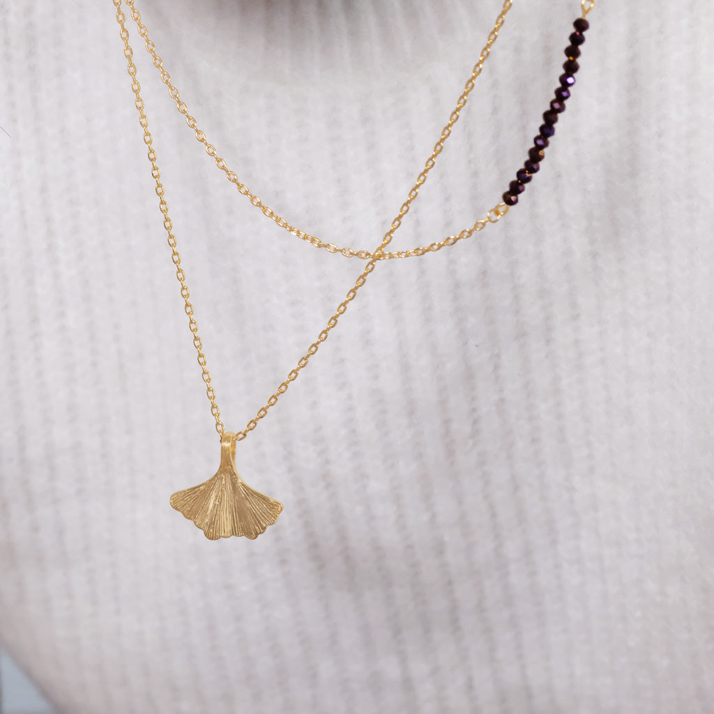 Collier LILY - Prune - EMMA♡LEE Jewelry
