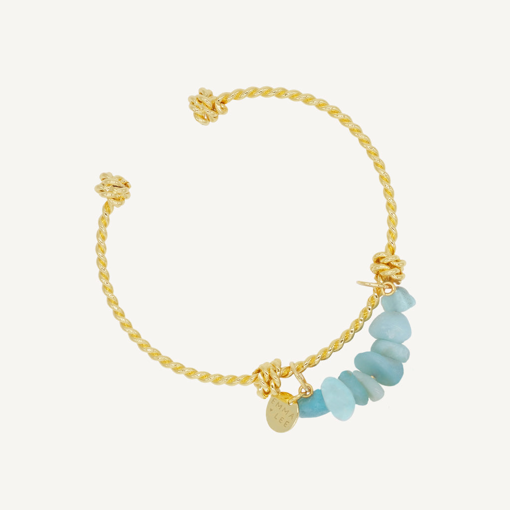 Jonc MILA - Amazonite