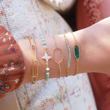 Bracelet LUCY - Émeraude - EMMA♡LEE Jewelry