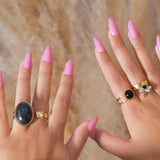 Bague HOPE - Jaspe kambaba - EMMA♡LEE Jewelry