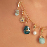 Charm MILA - Amazonite (small) - EMMA♡LEE Jewelry