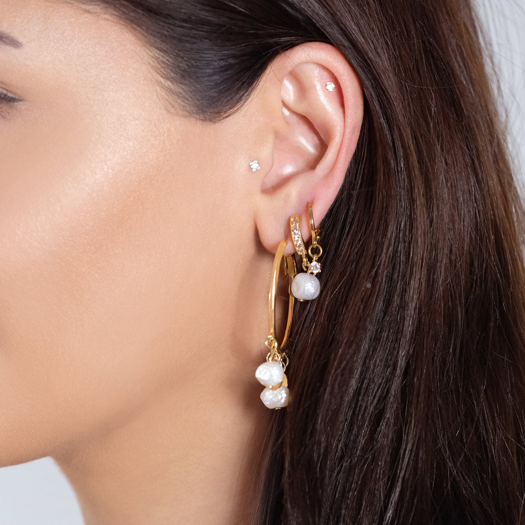 Mini créoles ADÈLE - EMMA♡LEE Jewelry