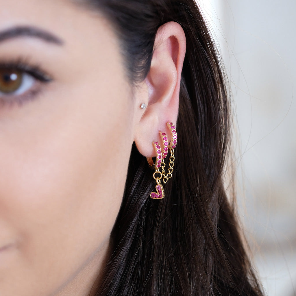 Mini créoles VALENTINE - EMMA♡LEE Jewelry