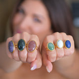 Bague KEOLA - Lapis-Lazuli - EMMA♡LEE Jewelry
