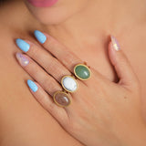 Bague KEOLA - Howlite - EMMA♡LEE Jewelry