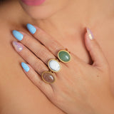 Bague KEOLA - Howlite - EMMA♡LEE Jewelry